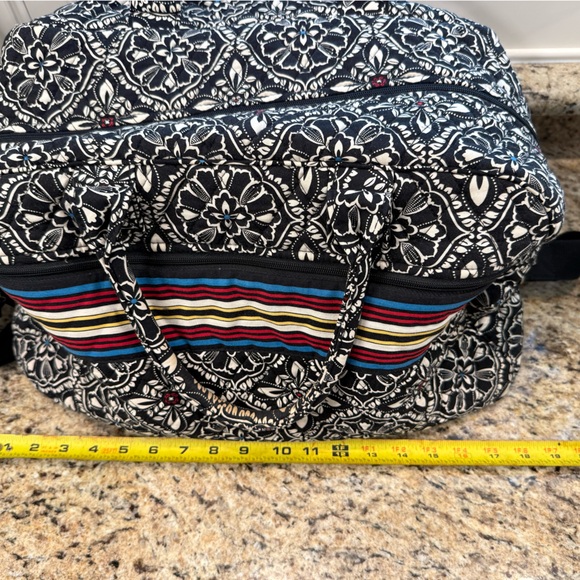 Vera Bradley Floral Grand Weekender Bag - Picture 11 of 16